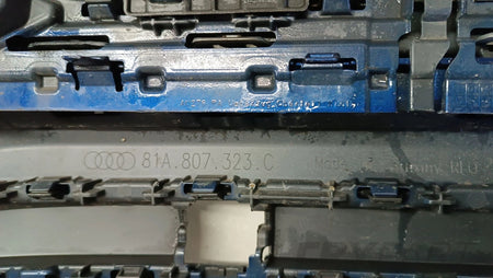 Rear bumper AUDI Q2 81A S Line LIFT 20-26