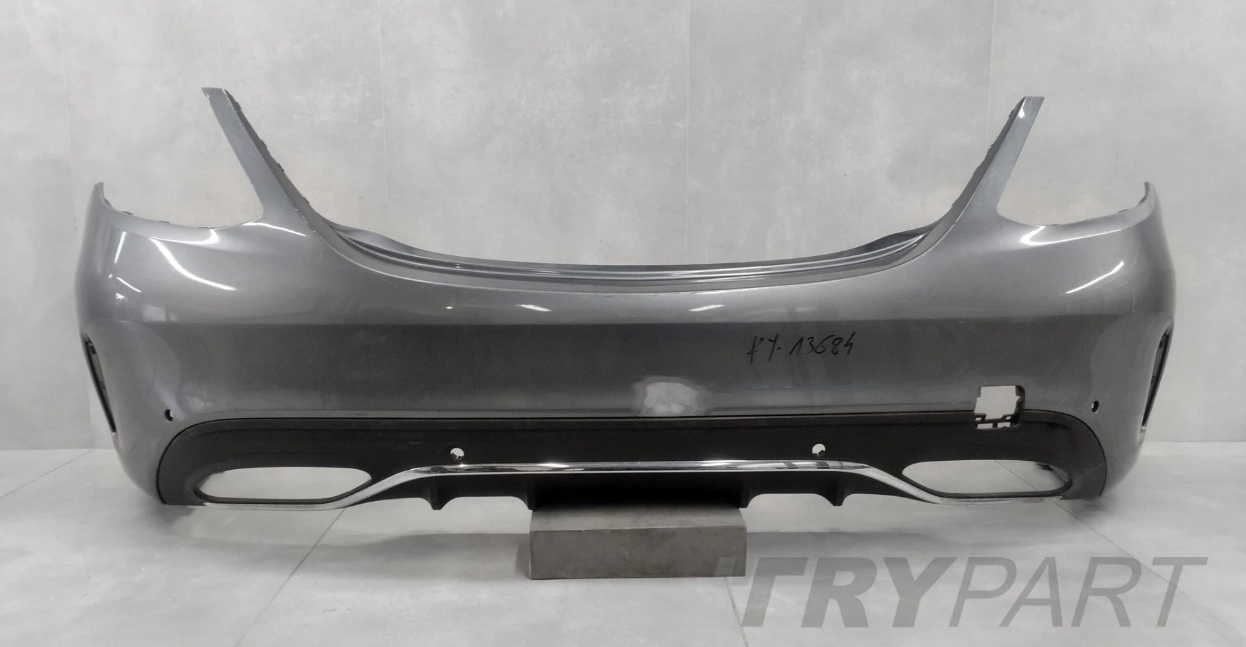 Rear bumper for MERCEDES C-CLASS 205 AMG SEDAN LIFT 18-