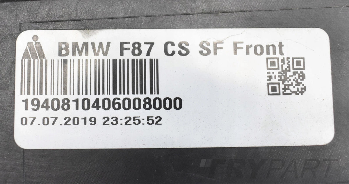 BMW M2 F87 LIFT LCI CS COMPETITION FRONT BUMPER