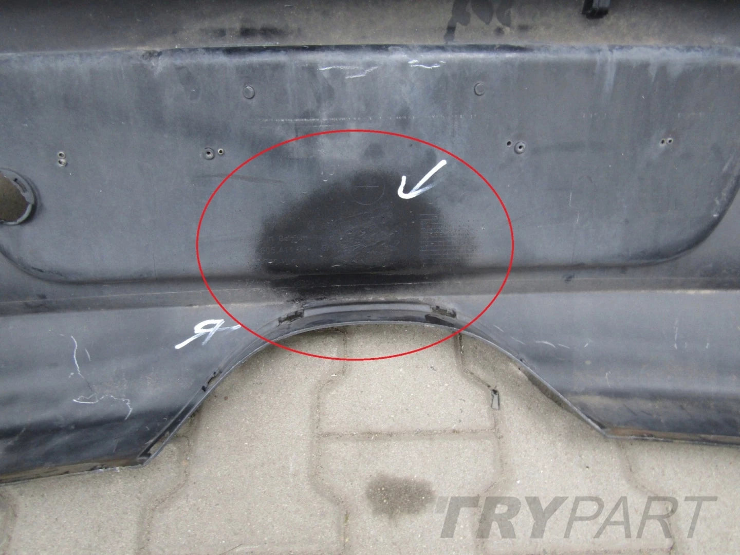 Rear Bumper PORSCHE 987 BOXSTER 04-