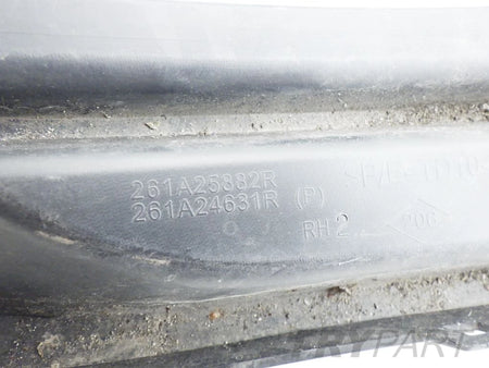 RENAULT MEGANE III LIFT right front bumper grille