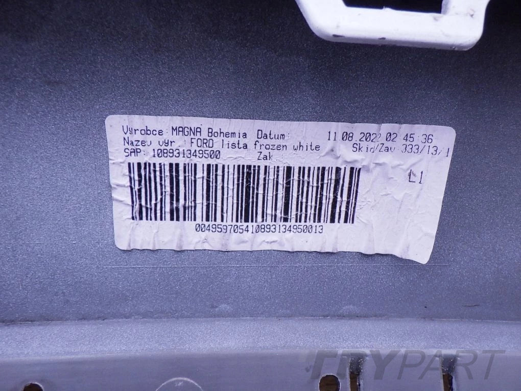 FORD TRANSIT CONNECT MK3 III 22- front bumper upper trim