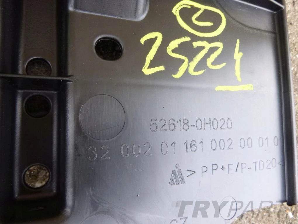 TOYOTA AYGO C1 PEUGEOT 107 Bumper Cover Plate