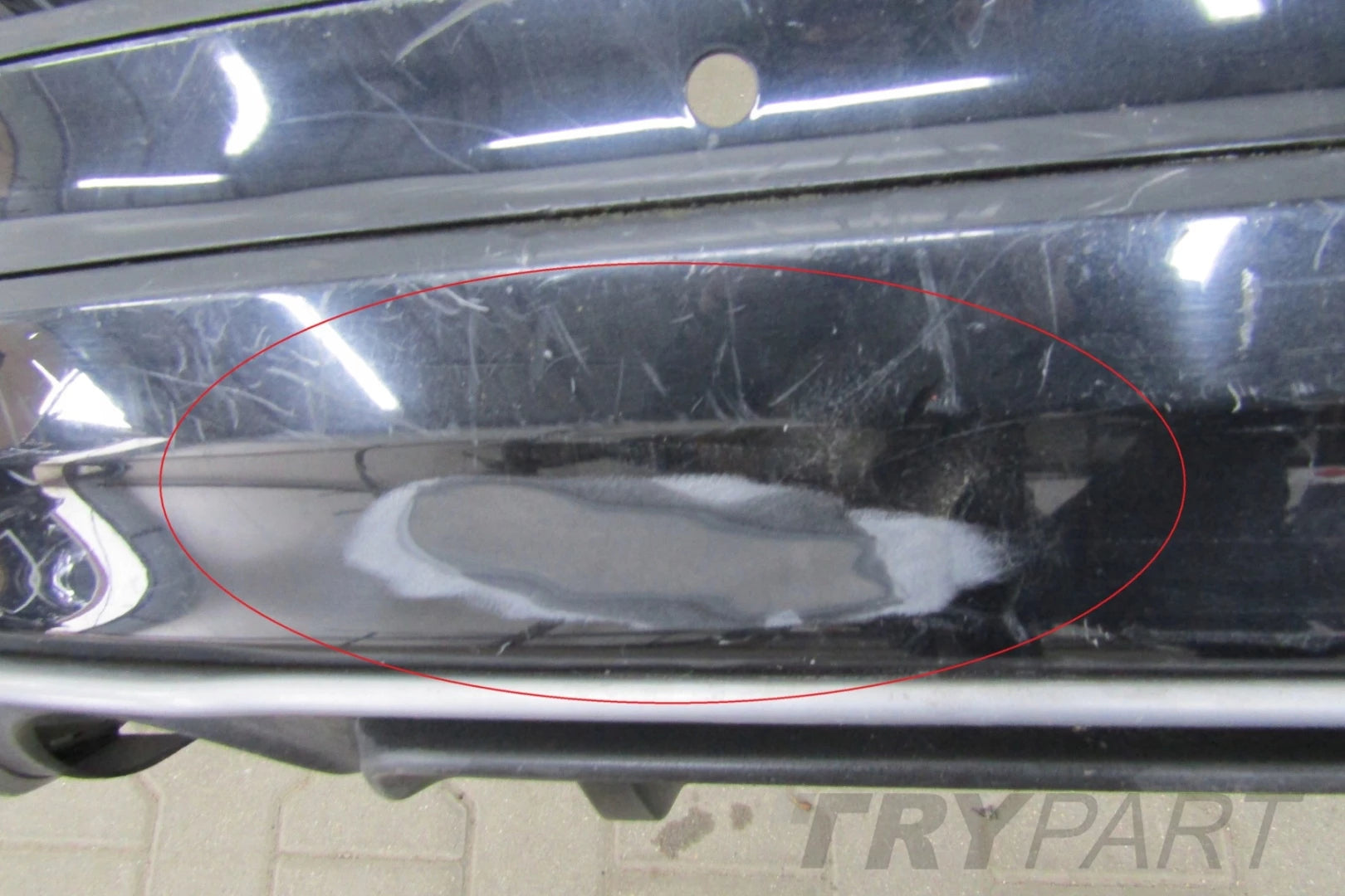 Rear Bumper Volvo XC60 I 1 R DESIGN LIFT 13-17