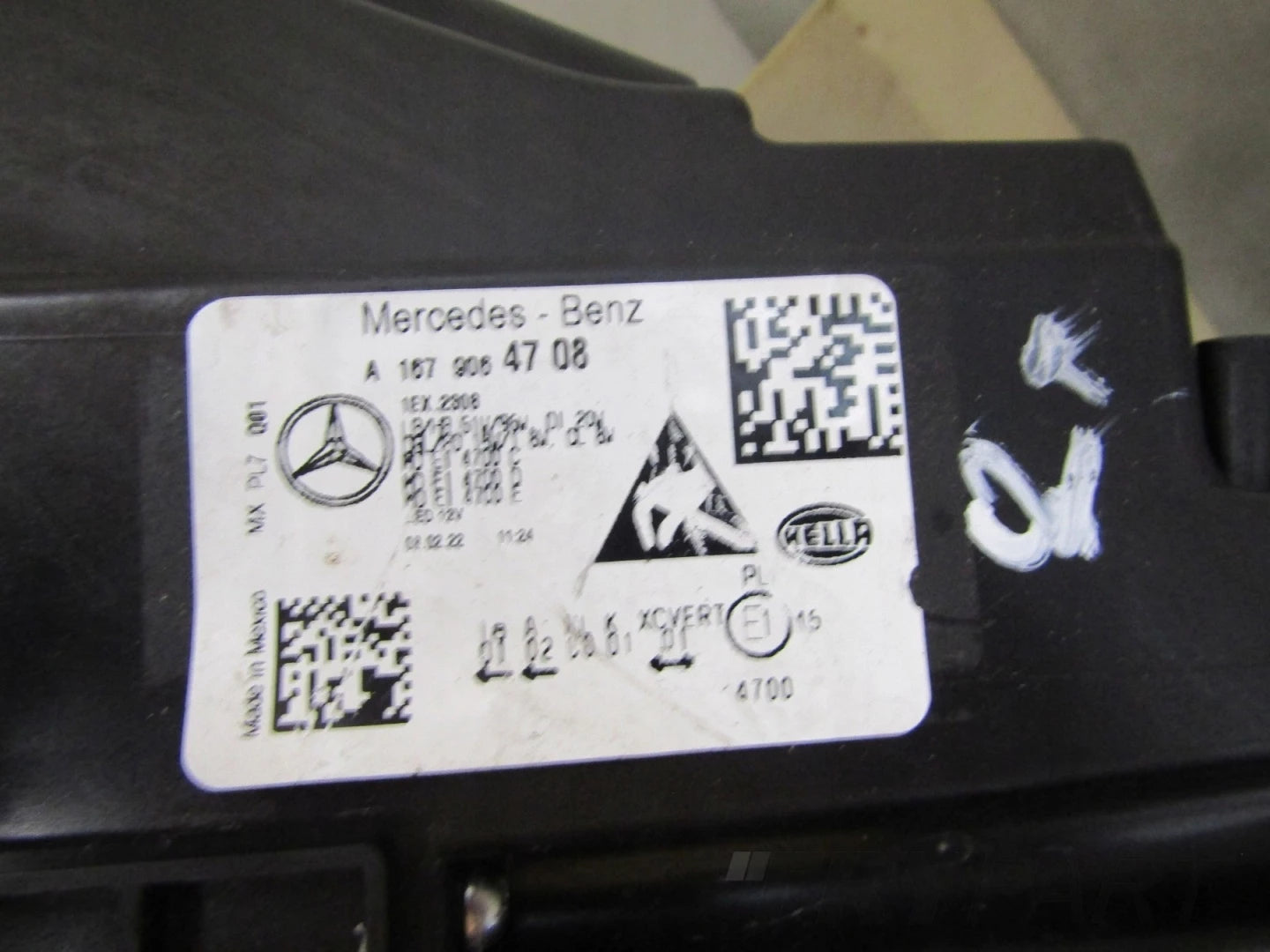 MERCEDES GLE W167 FULL LED MULTIBEAM 19-23 LH LEFT HEADLIGHT A1679064708