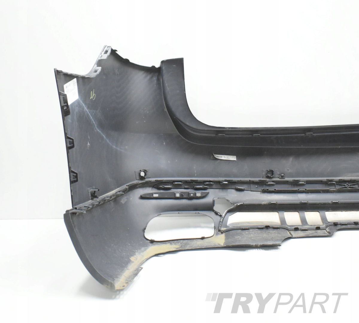 MERCEDES GLS W167 REAR BUMPER REAR ORIGINAL + FULL CHROME