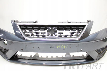 SEAT LEON III LIFT 5F FRONT BUMPER ORG + BOTTOM + GRILLE