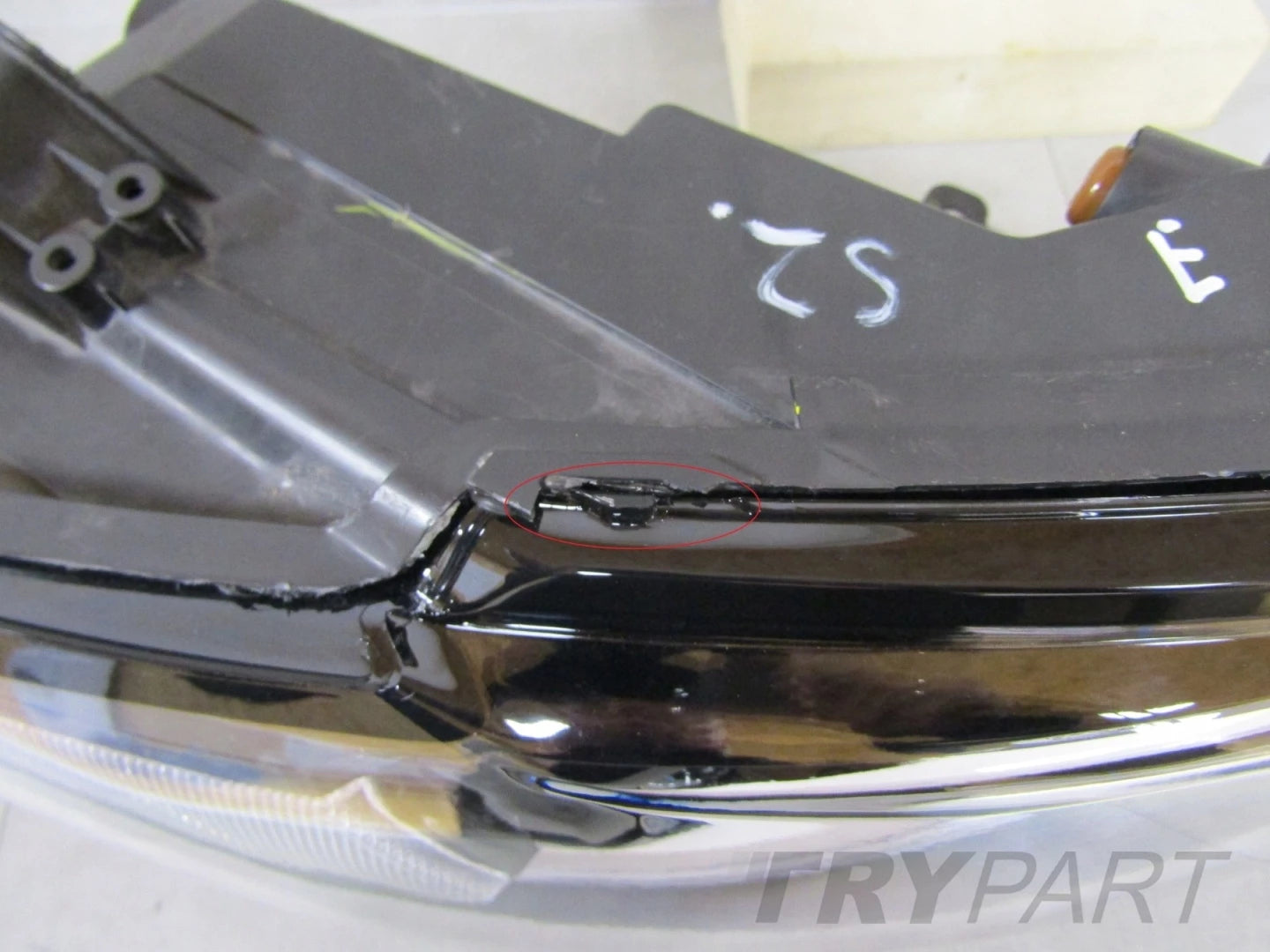 HEADLIGHT JEEP COMPASS 2 II XENON NON-SWIVEL 16-20 RH RIGHT 0053488815