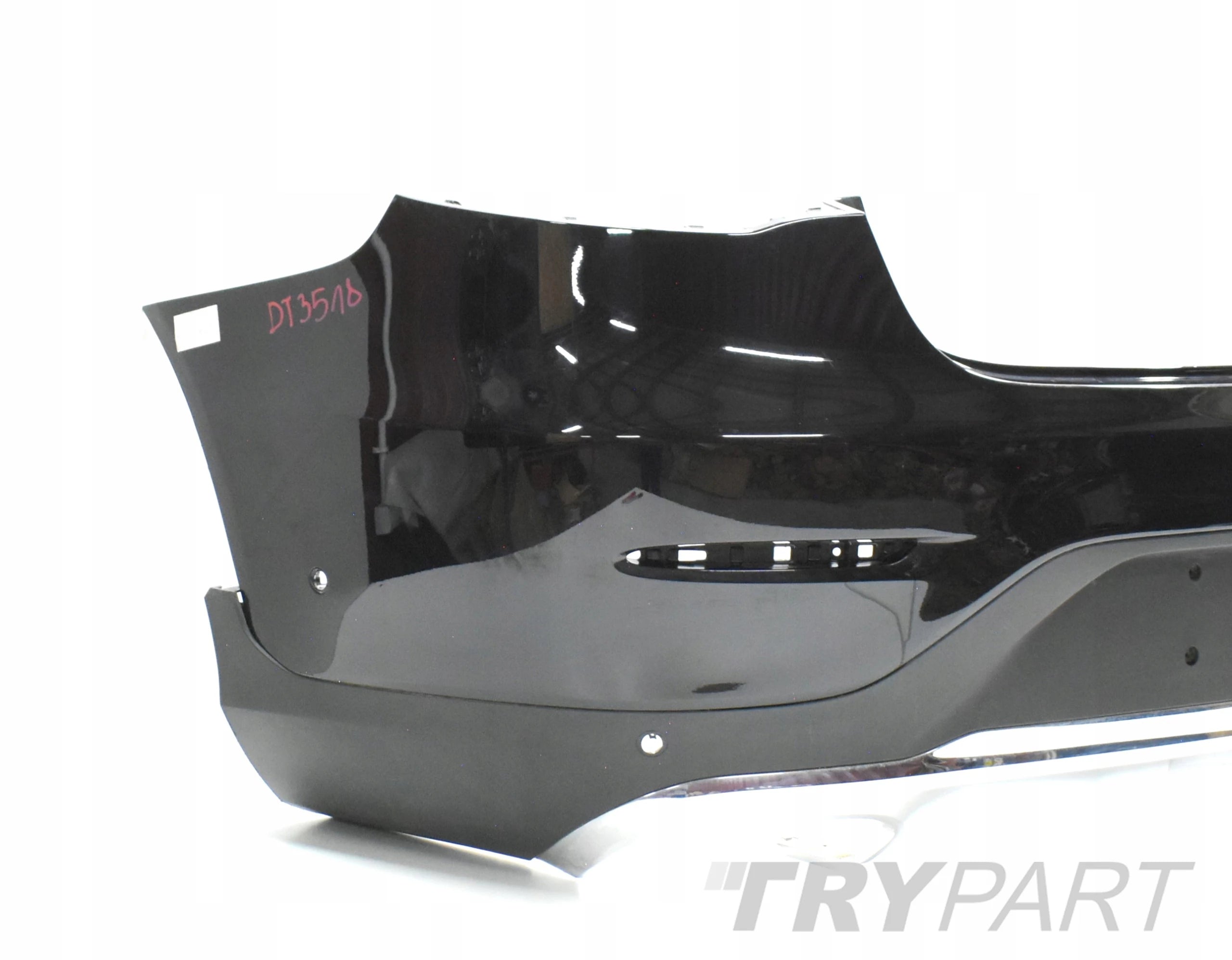 MERCEDES GLC W253 AMG COUPE LIFT REAR BUMPER + CHROME