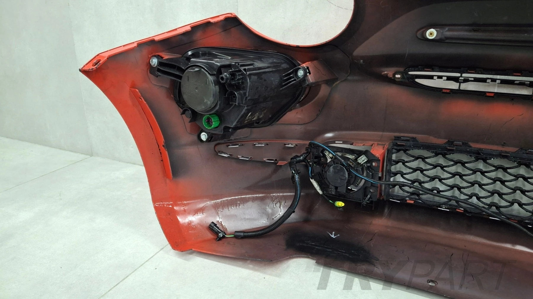 Front Bumper for Fiat 500 Lift 15-24 / With Halogens + Wiring