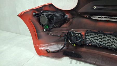 Front Bumper for Fiat 500 Lift 15-24 / With Halogens + Wiring