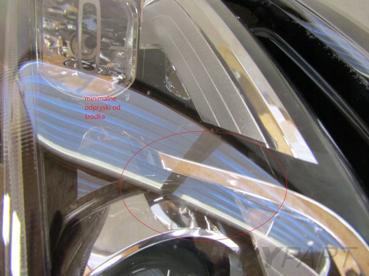 RENAULT MEGANE 4 IV HEADLIGHT STANDARD LENS + LED 16-20 LH 260602792R