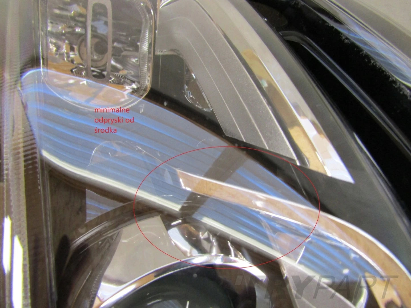RENAULT MEGANE 4 IV HEADLIGHT STANDARD LENS + LED 16-20 LH 260602792R