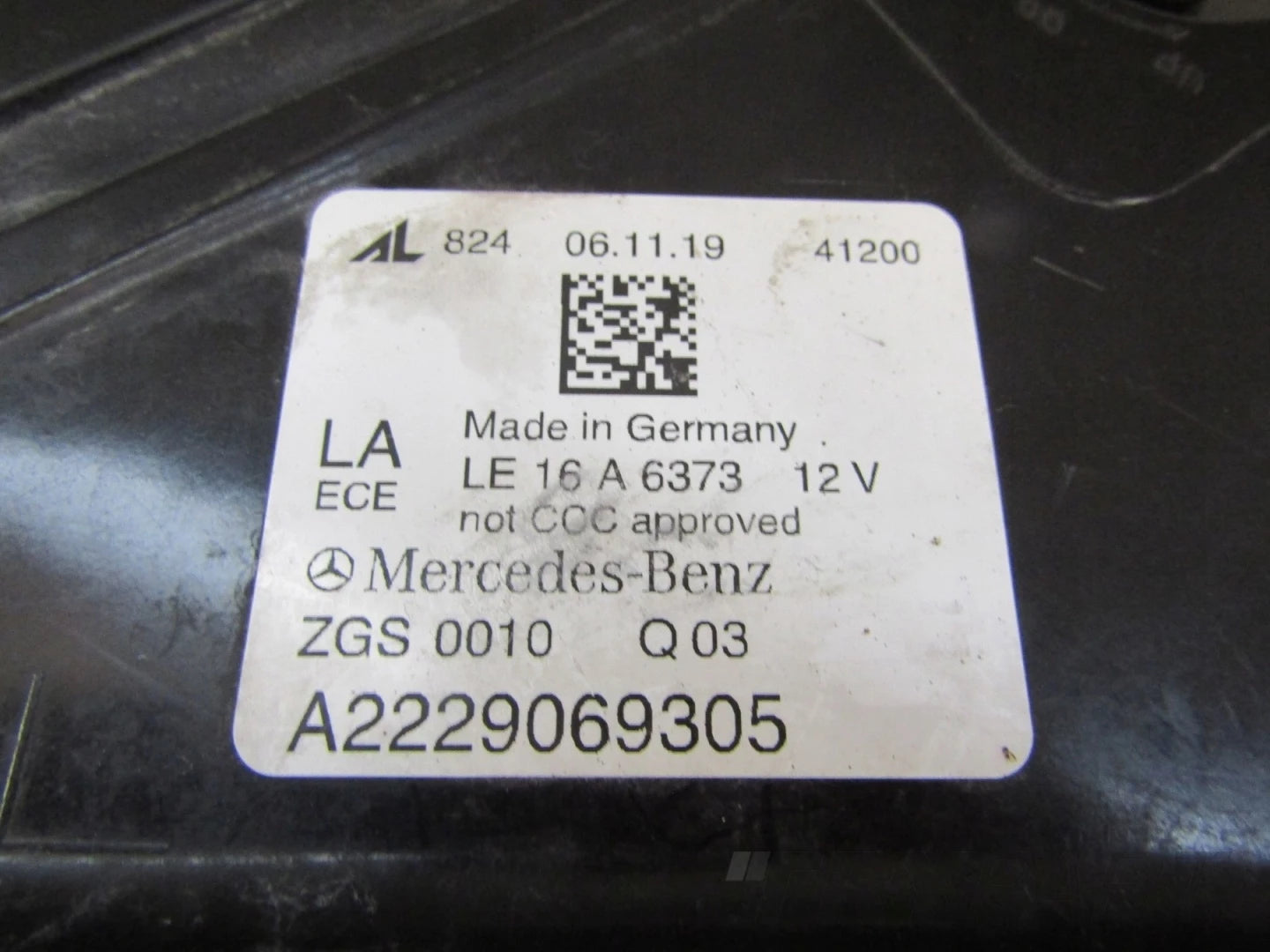 Front Lamp Mercedes S-Class W222 LIFT LED MULTIBEAM LH 17-20 A2229069305