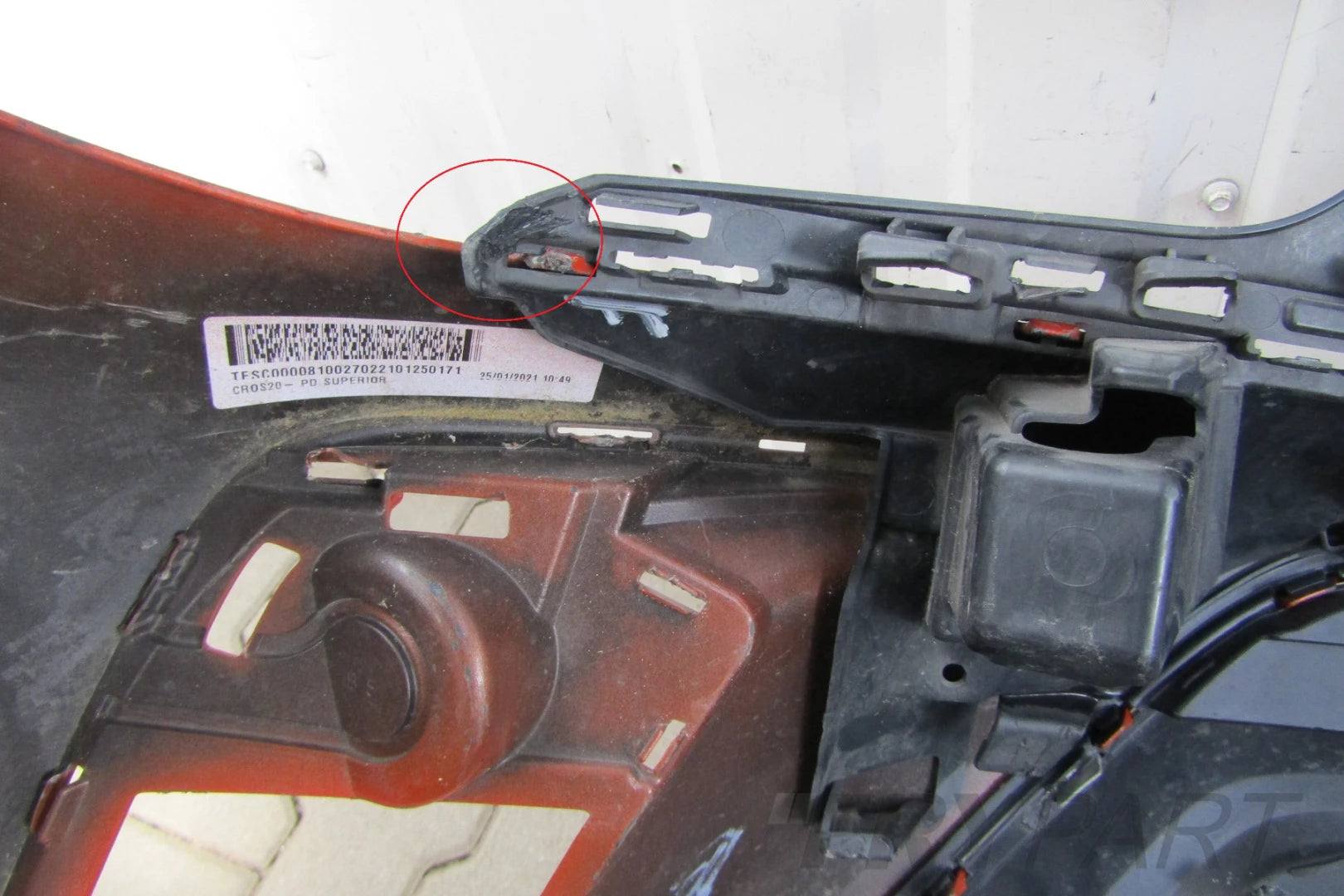 Front Bumper for Opel Crossland Facelift 2020-