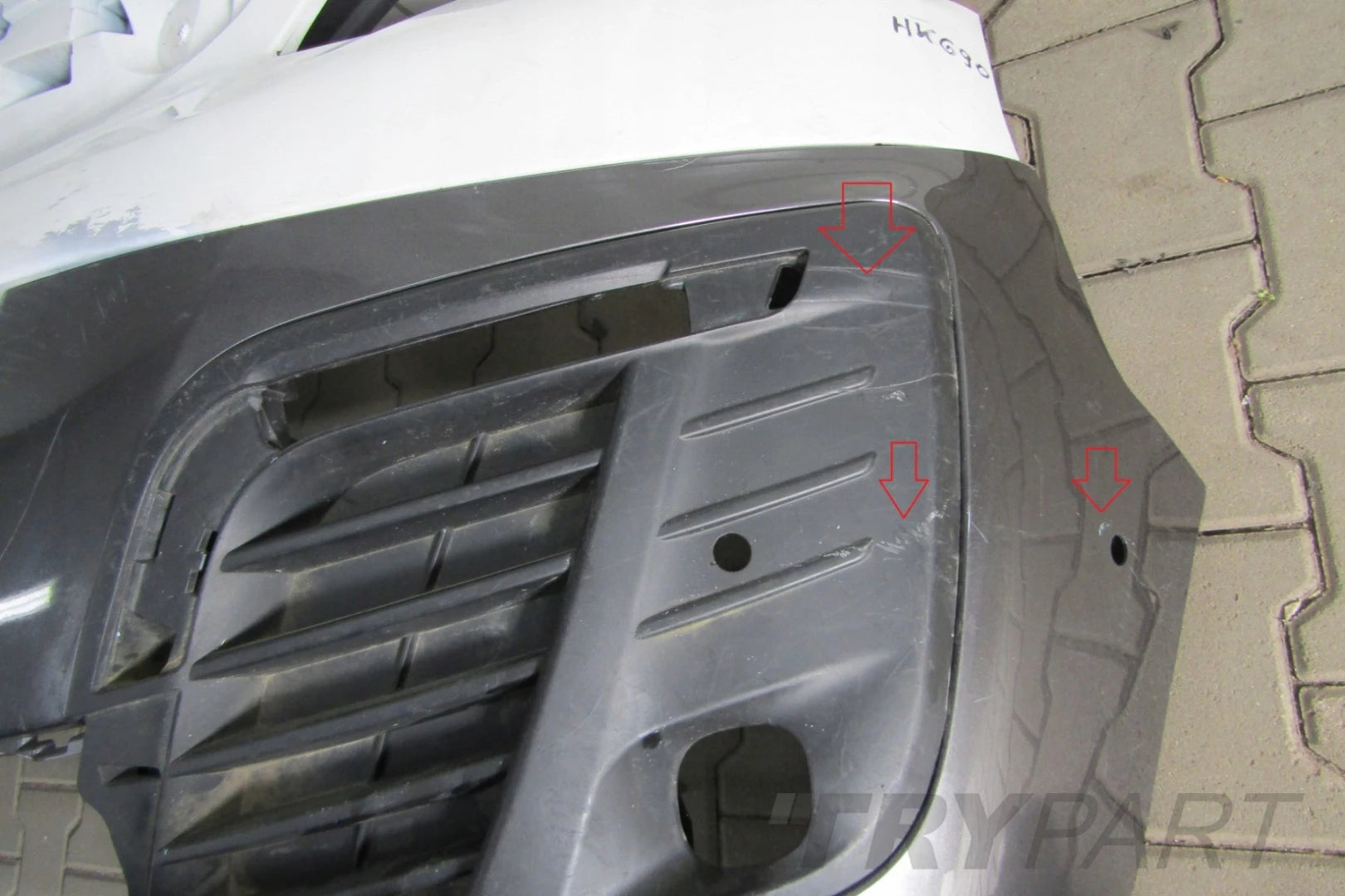 Front Bumper Peugeot Expert 3 III 16-