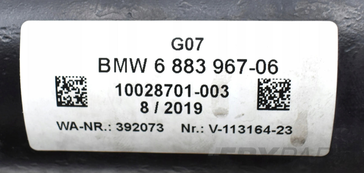 BMW X7 G07 ELECTRIC TOW HITCH ORG 6883967-06