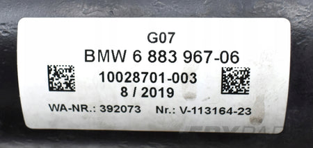 BMW X7 G07 ELECTRIC TOW HITCH ORG 6883967-06