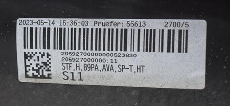 AUDI A4 B9 8W9 LIFT REAR BUMPER ORIGINAL ESTATE + BOTTOM