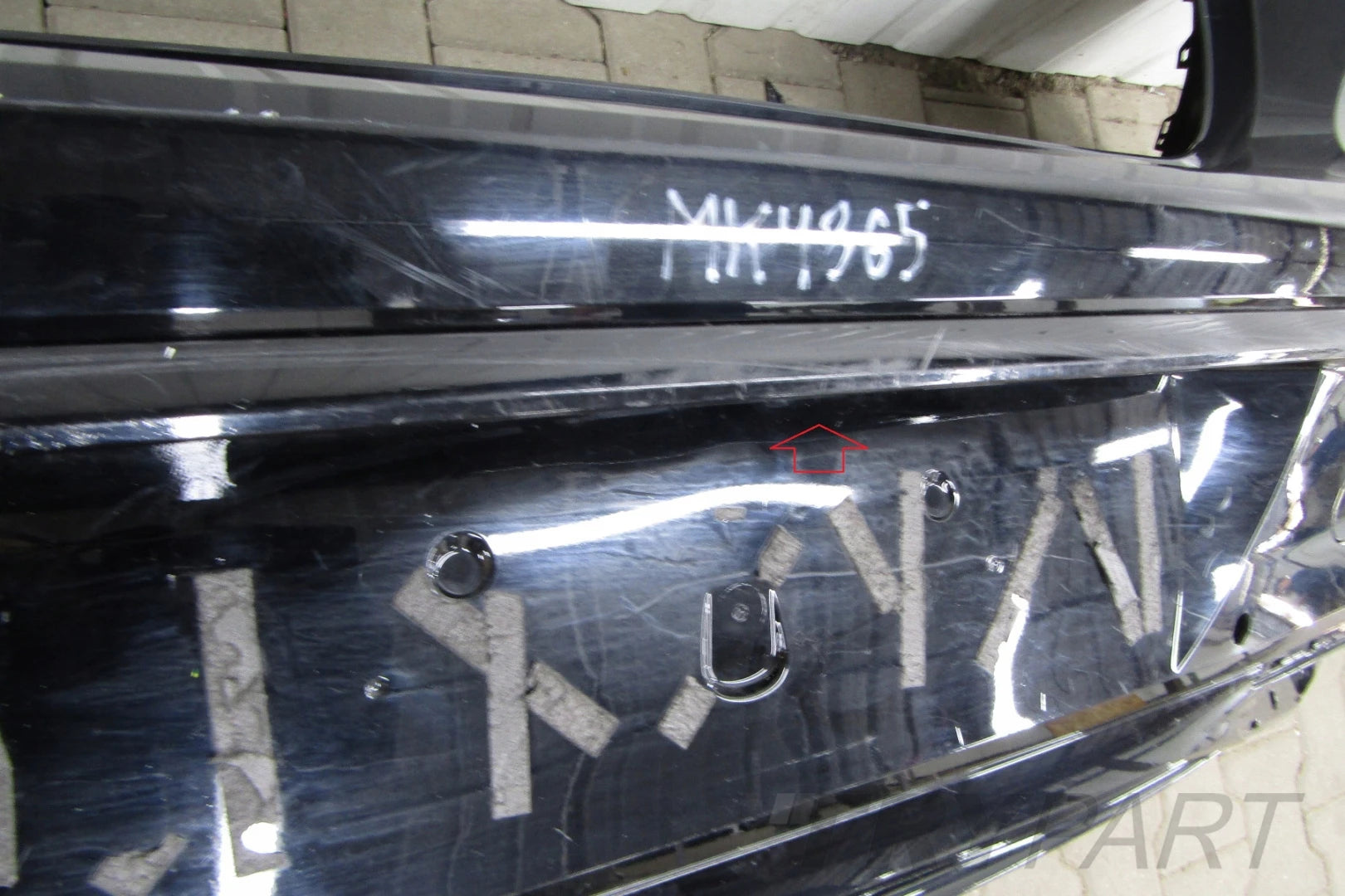 Rear bumper Peugeot 308 III T10 HB GT LINE 21-