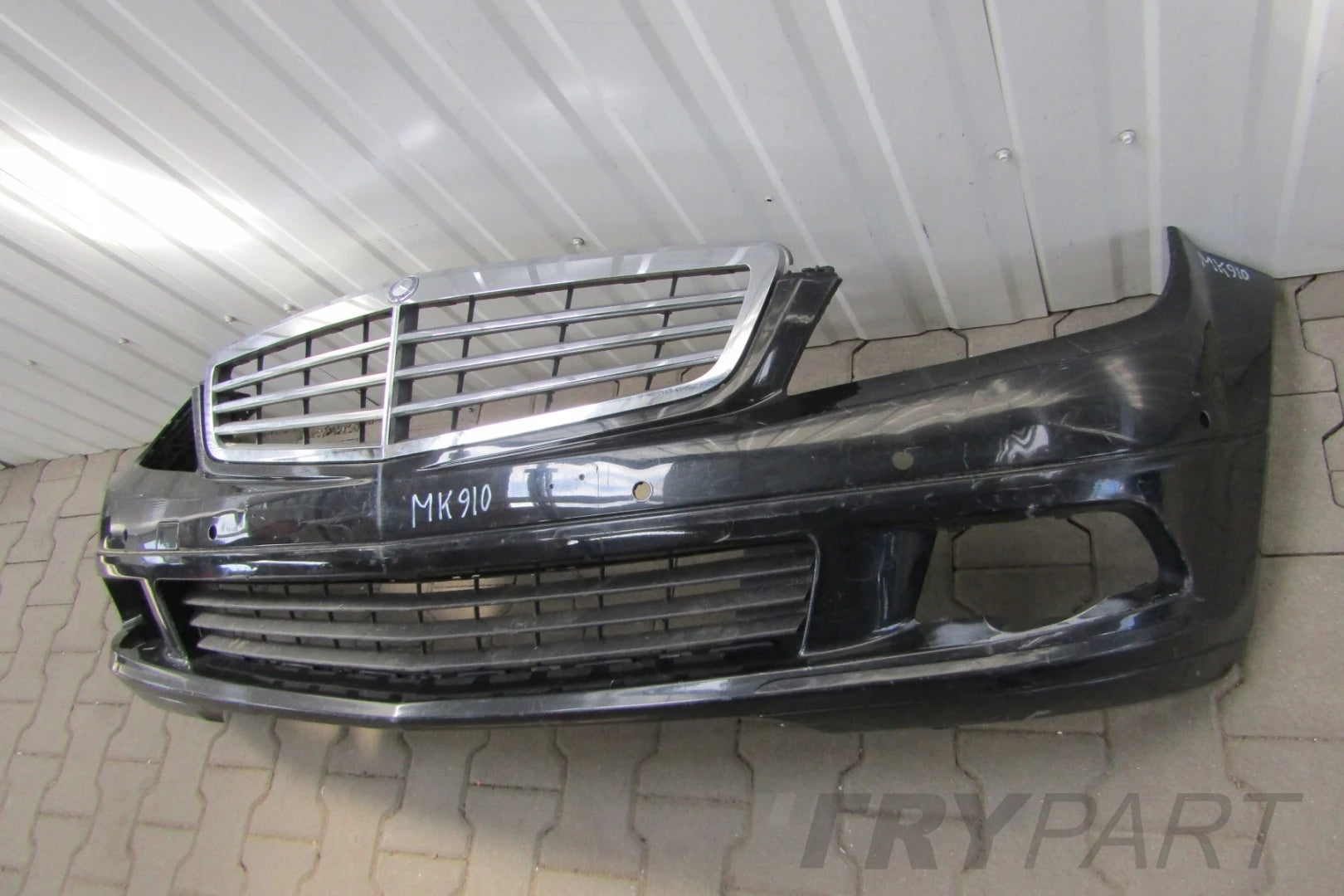 Front Bumper Mercedes C-Class W204 07-11 Elegance