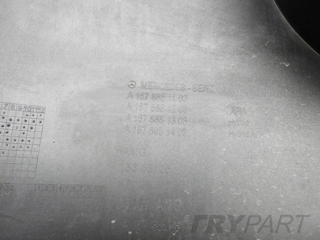 MERCEDES GLE 167 W167 AMG 18- rear bumper