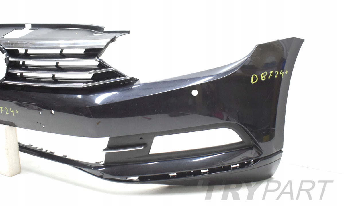VW PASSAT B8 3G FRONT BUMPER ORG + GRILLE