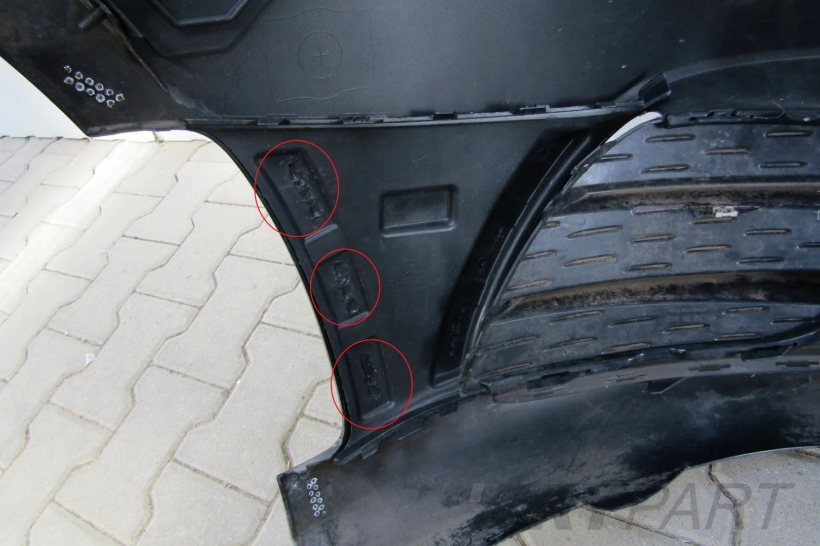 Front Bumper Mercedes B-Class W247 AMG 18-
