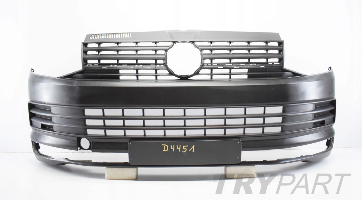 VW TRANSPORTER T6 7E0 FRONT BUMPER SUPER CONDITION ORG