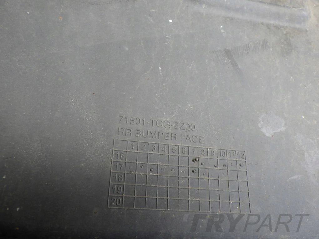 HONDA CIVIC X 10 17- Rear Bumper