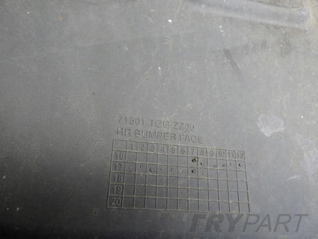 HONDA CIVIC X 10 17- Rear Bumper