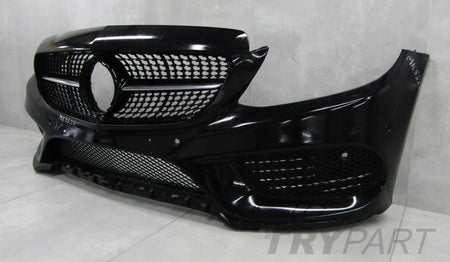 Front Bumper Mercedes C-Class 205 W205 AMG 14-18