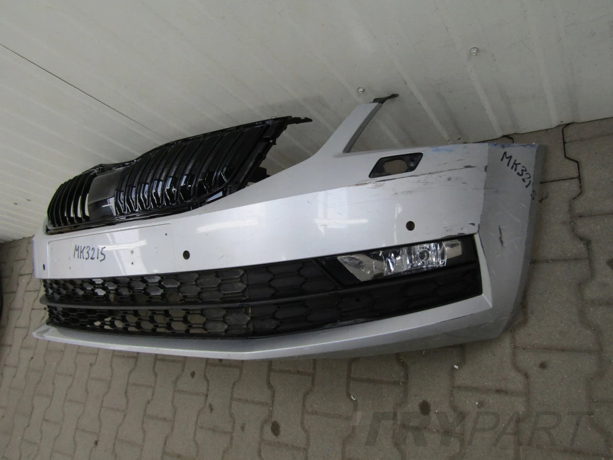 Front Bumper for Skoda Octavia 3 III 5E0 Lift 16-