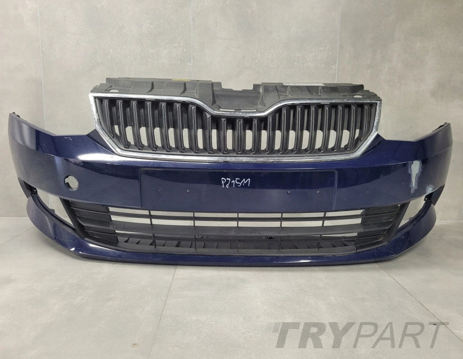 Front Bumper Skoda Fabia 3 III 6V0 14-18