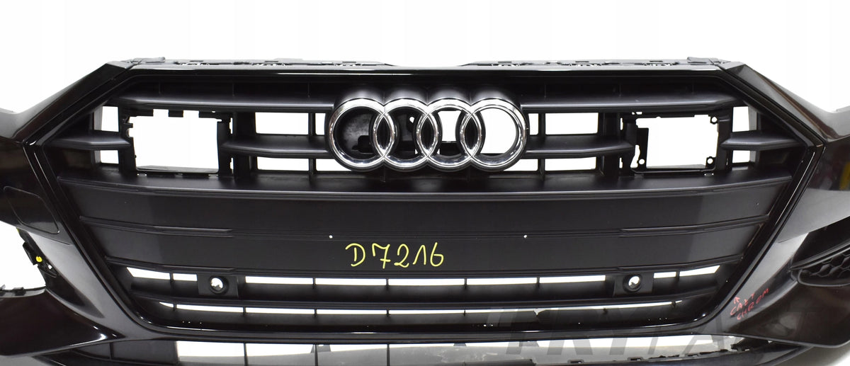 AUDI A7 C8 4K8 FRONT BUMPER ORG + GRILLE + CHROME