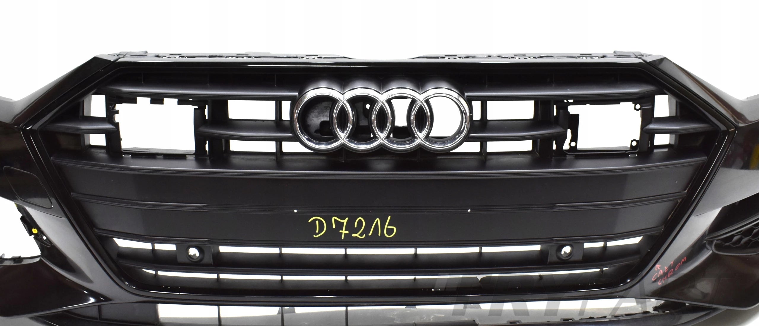 AUDI A7 C8 4K8 FRONT BUMPER ORG + GRILLE + CHROME