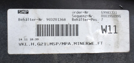 BMW III 3 G21 M PACKAGE REAR BUMPER ORIGINAL TOURING