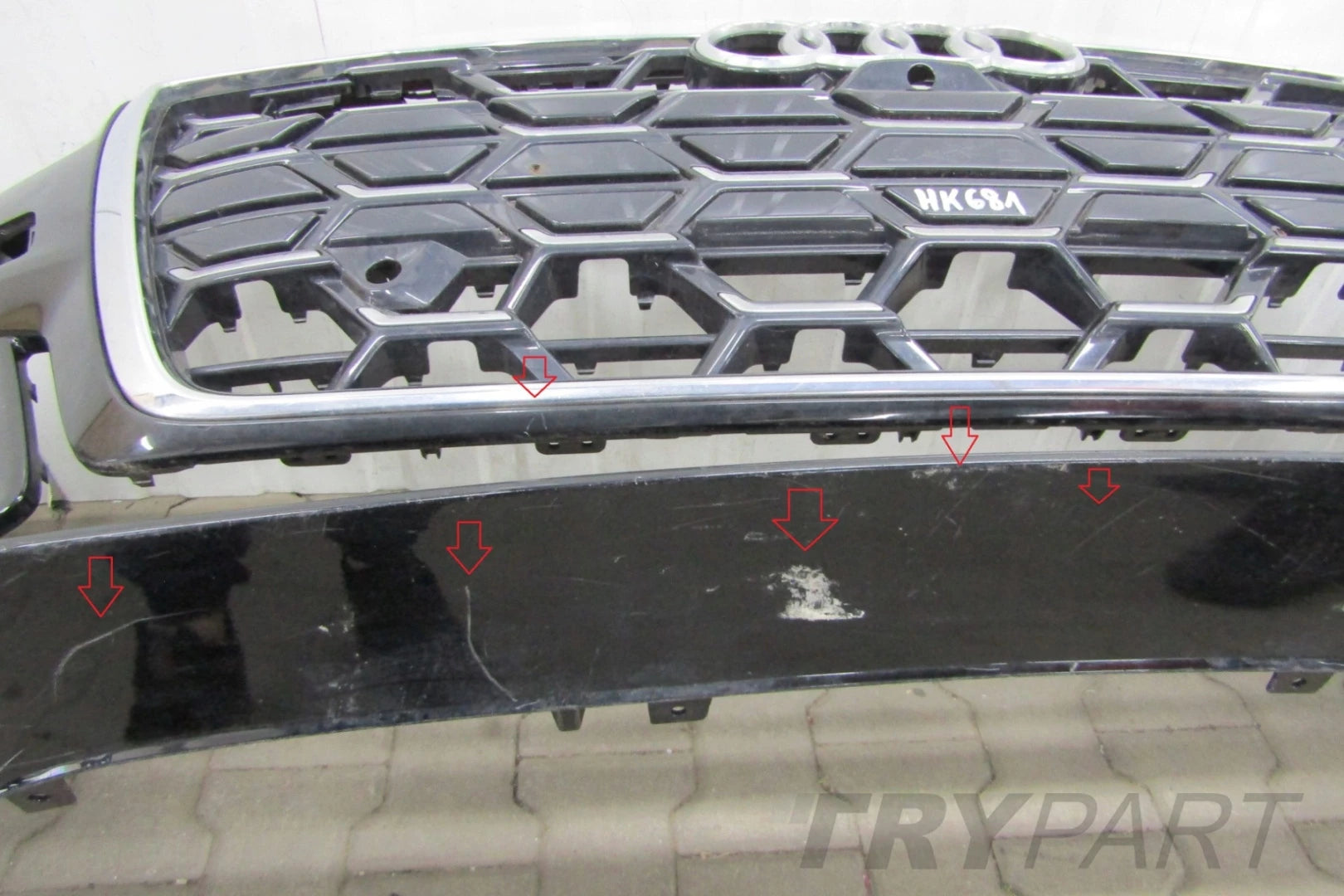 Front Bumper for Audi A6 C8 4K0 S-line Facelift 2023-