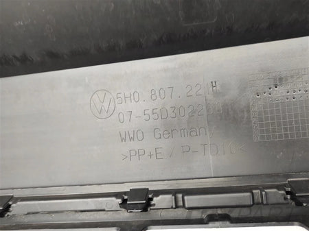 FRONT BUMPER VW GOLF 8 VIII 5H AFTER 2020 5H0807221H