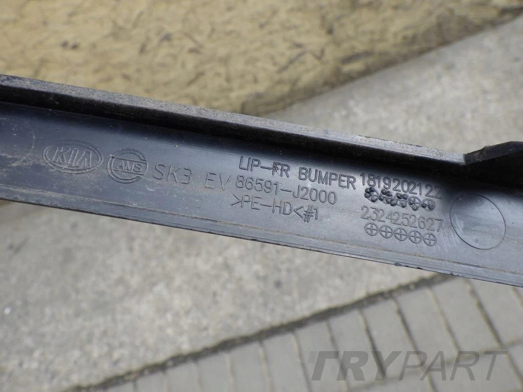 KIA SOUL EV III 19- Hockey front bumper spoiler
