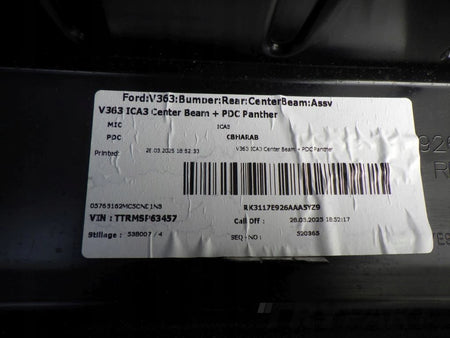 FORD TRANSIT MK8 14- Rear bumper cover