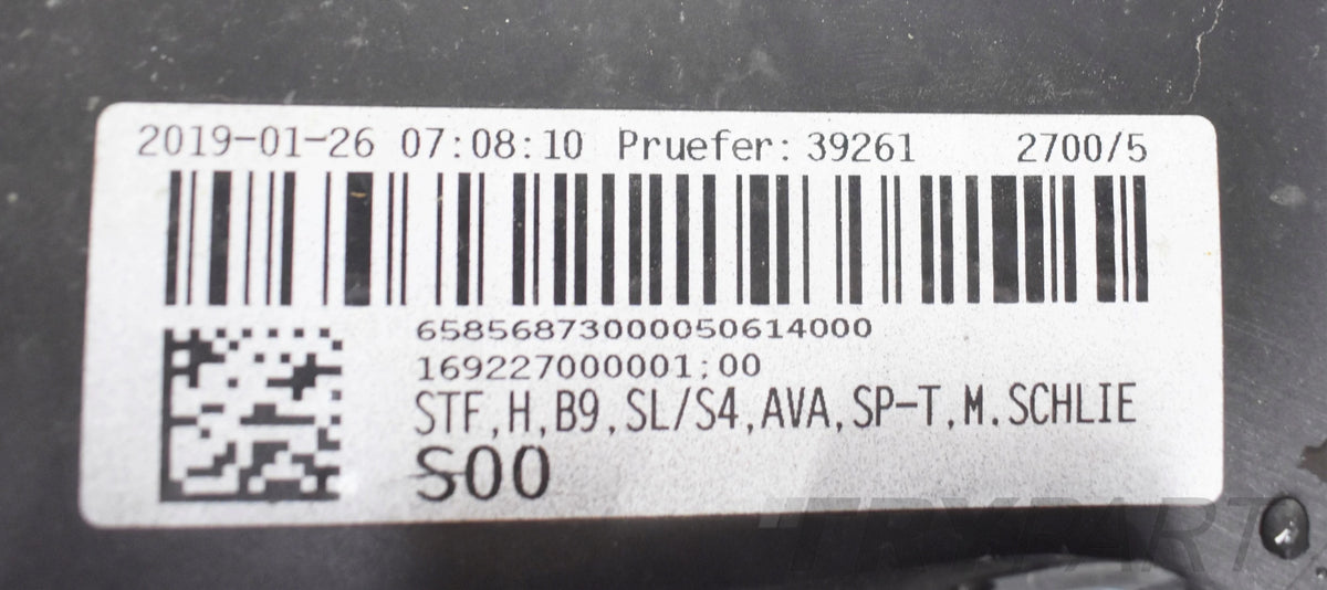 AUDI A4 B9 8W S LINE REAR BUMPER ORG COMBI