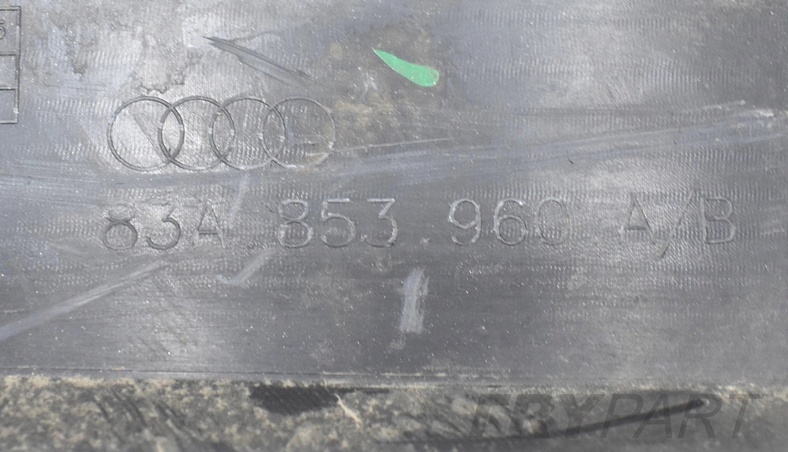 AUDI Q3 II 83A RIGHT DOOR MOULDING FRONT ORIGINAL