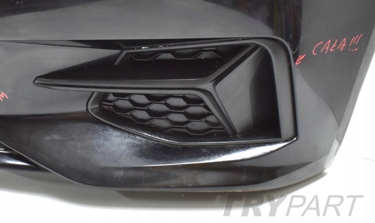 AUDI A7 C8 4K8 FRONT BUMPER ORG + GRILLE + CHROME