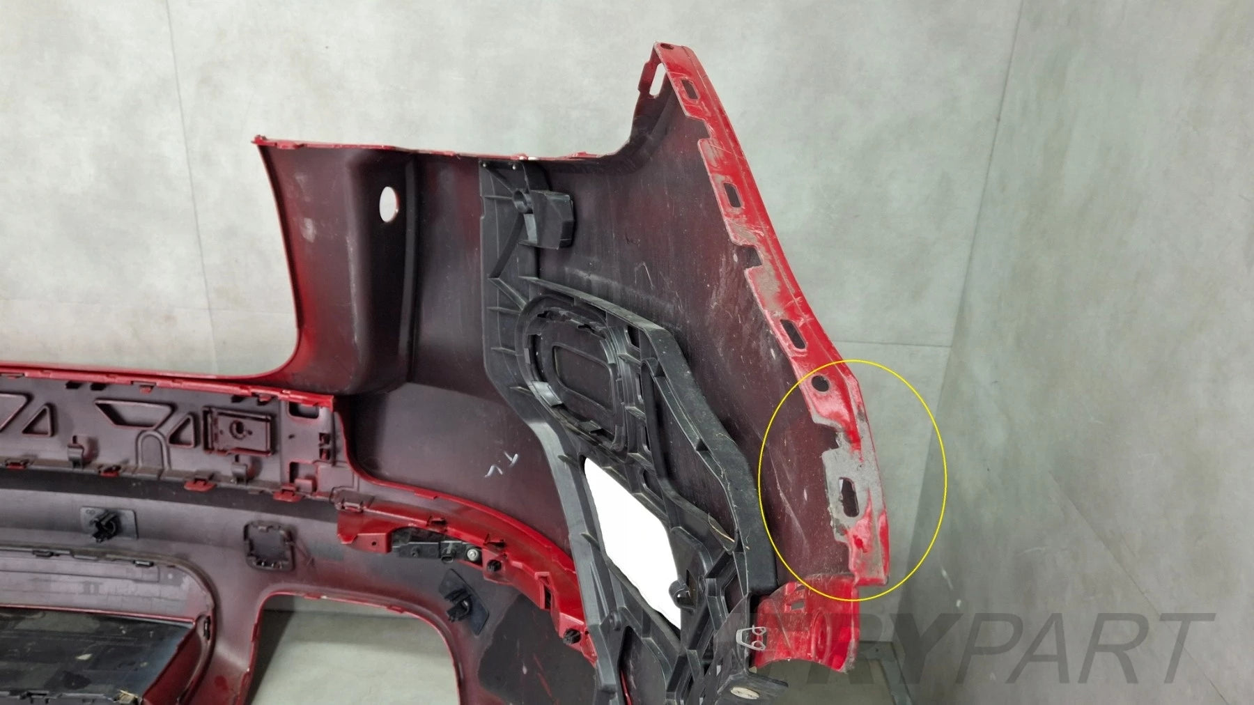 Porsche Cayenne III GTS TURBO 9Y0 18- Rear Bumper + lights + guides