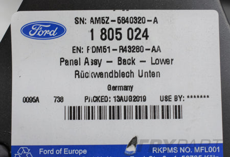 FORD FOCUS MK4 REAR WALL BEAM NEW ORIGINAL HB