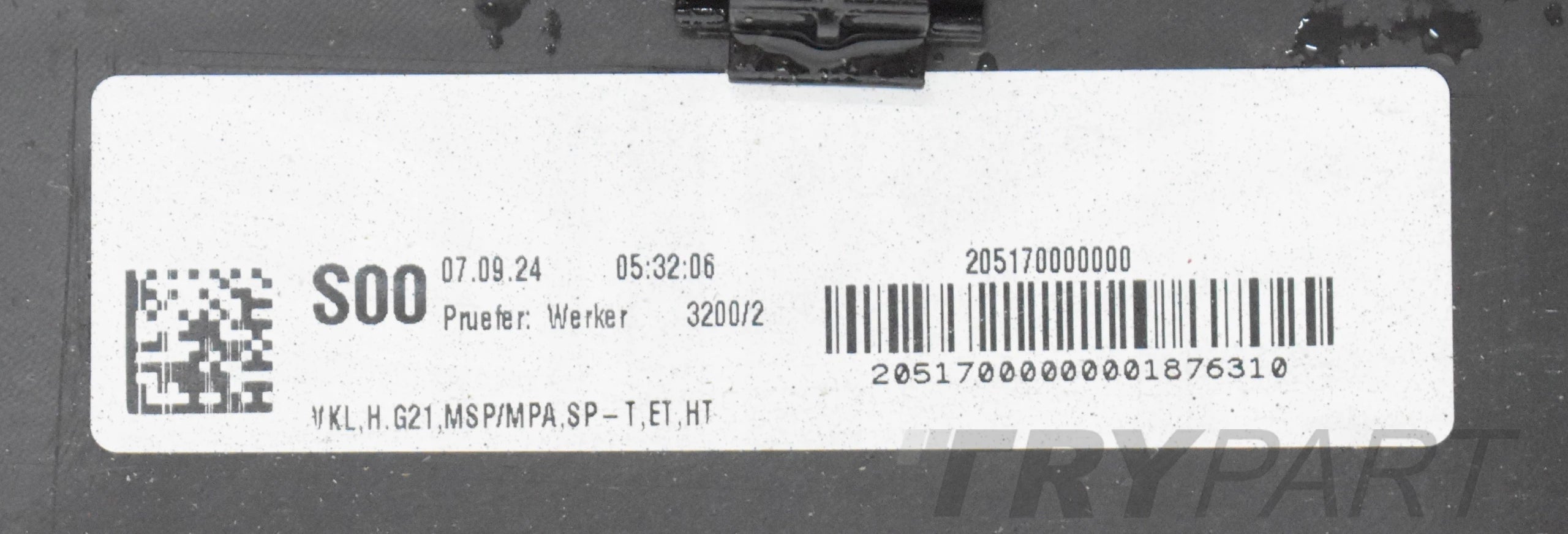 BMW G21 M PACKAGE REAR BUMPER ESTATE ORIGINAL + DIFFUSER