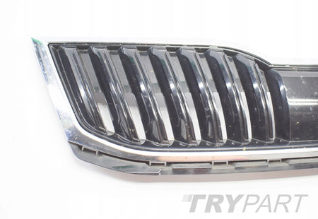SKODA OCTAVIA 3 III LIFT 5E0 BUMPER GRILLE COMPLETE