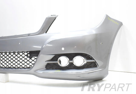 MERCEDES C CLASS W204 FACELIFT FRONT BUMPER ORIGINAL + CHROME + FRAME