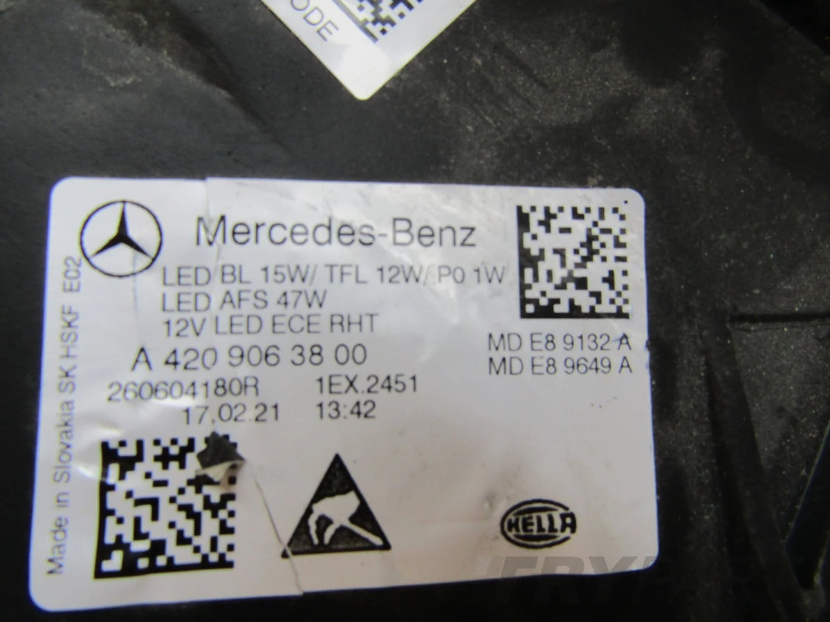 MERCEDES CITAN 2 II W420 FULL LED HIGH PERFORMANCE 21- LH HEADLIGHT